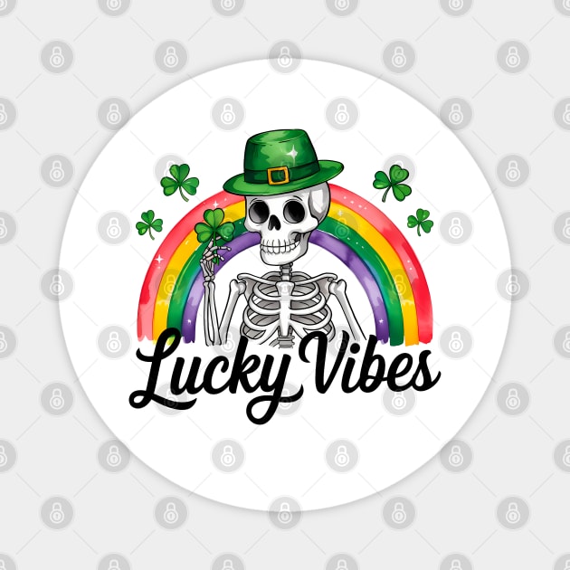 Lucky Vibes: Celebrate St. Patrick’s Day in Style Magnet by Steve